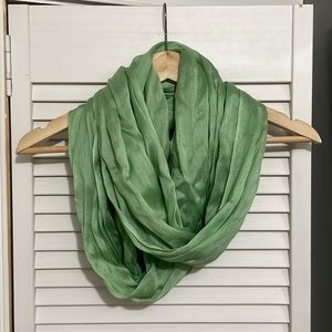 Light Green Infinity Scarf
